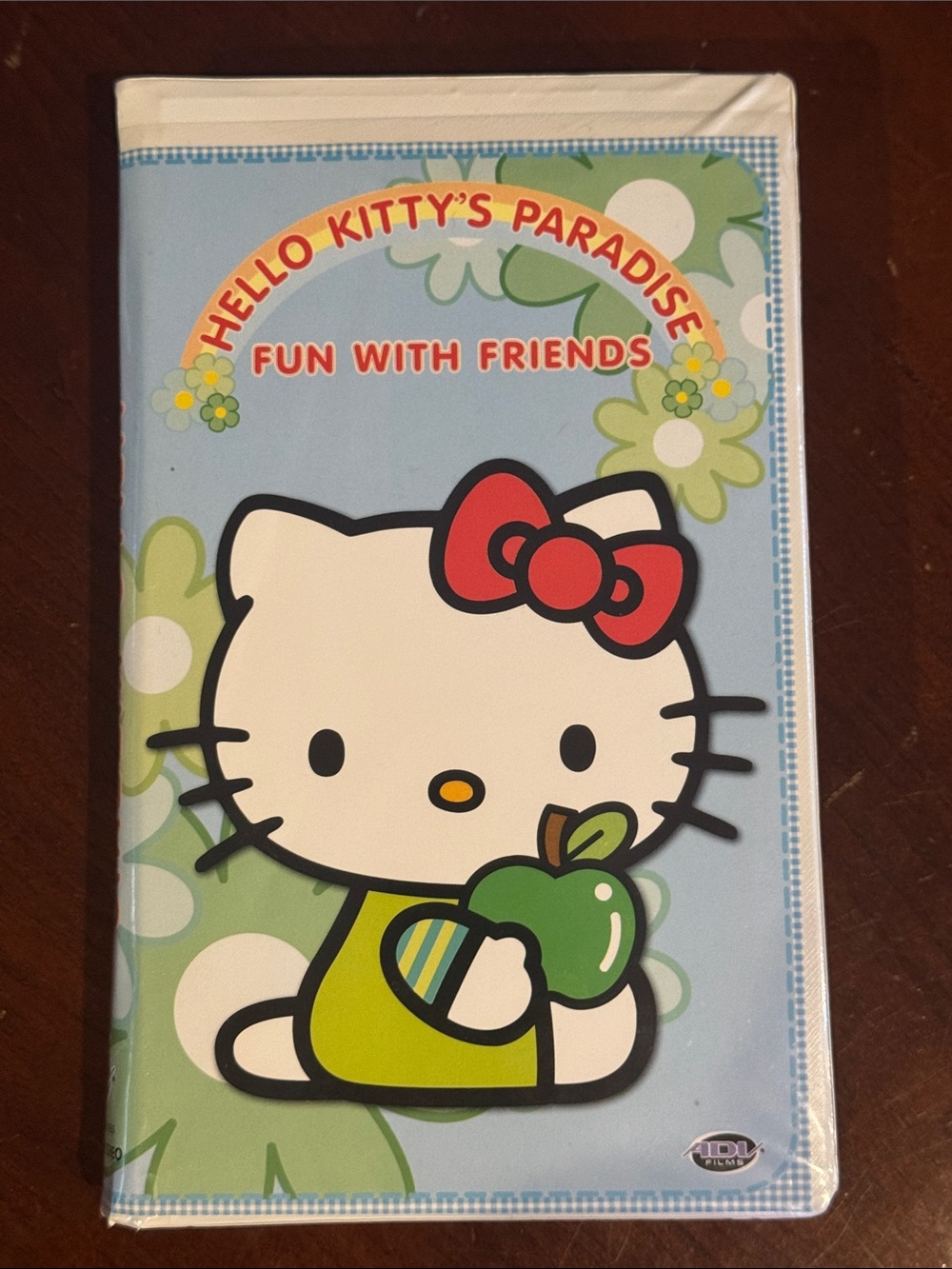 Hello Kitty paradise with friends VHS tape